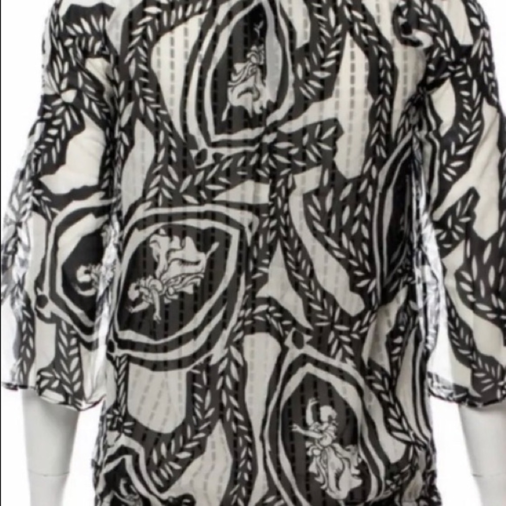 Diane Von Furstenburg blouse - Picture 3 of 8